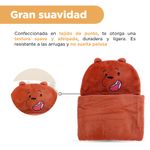 Manta-con-capucha-los-osos-escandalosos-5-0-pardo-Miniso-4-13679