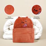 Manta-con-capucha-los-osos-escandalosos-5-0-pardo-Miniso-5-13679