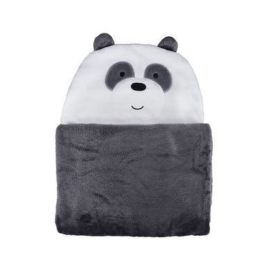 Manta con capucha los osos escandalosos 5.0 panda  -  We Bare Bears