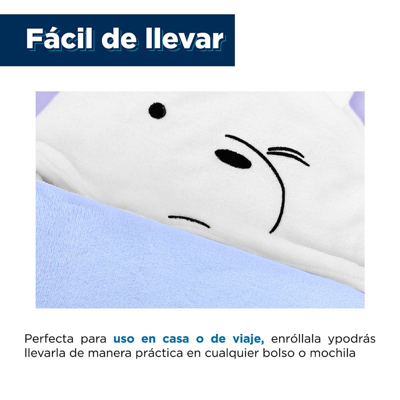 Manta-con-capucha-contraste-los-osos-escandalosos-5-0-polar-azul-Miniso-5-13676