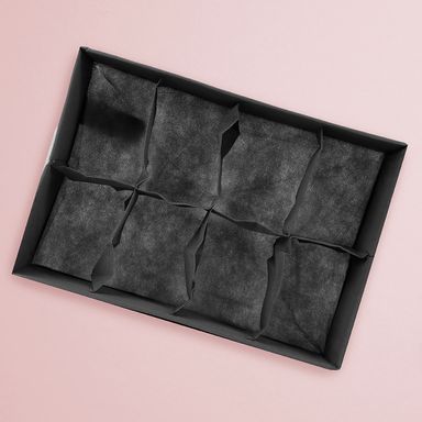 Organizador de tela 8 espacios gris 34x24x9cm -  Miniso