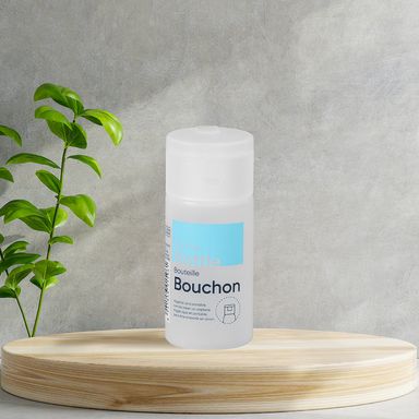 Botella de viaje con tapa de plástico transparente 30ml -  Miniso