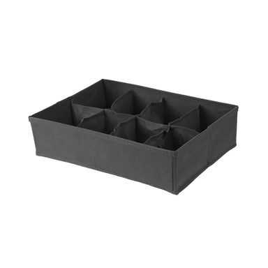 Organizador de tela 8 espacios gris 34x24x9cm -  Miniso