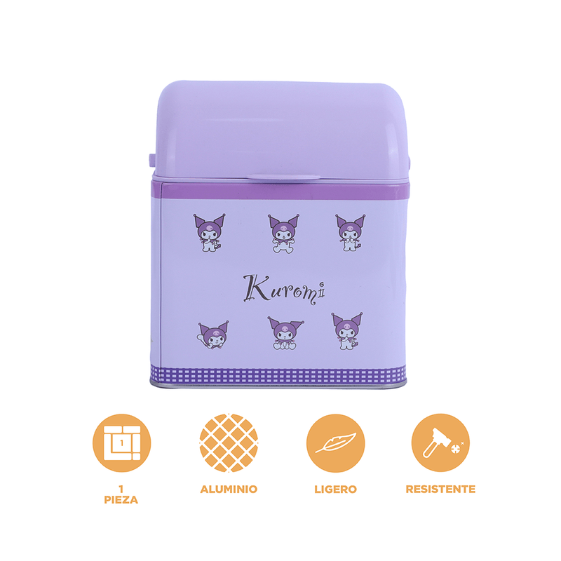 Caja-de-almacenamiento-de-acero-kuromi-14-10-16-5cm-Sanrio-4-11304