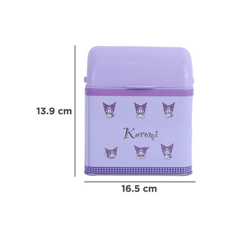 Caja-de-almacenamiento-de-acero-kuromi-14-10-16-5cm-Sanrio-7-11304