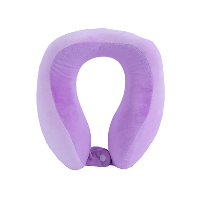 Almohada de viaje de espuma viscoelástica en forma de U para el cuello púrpura -  Miniso