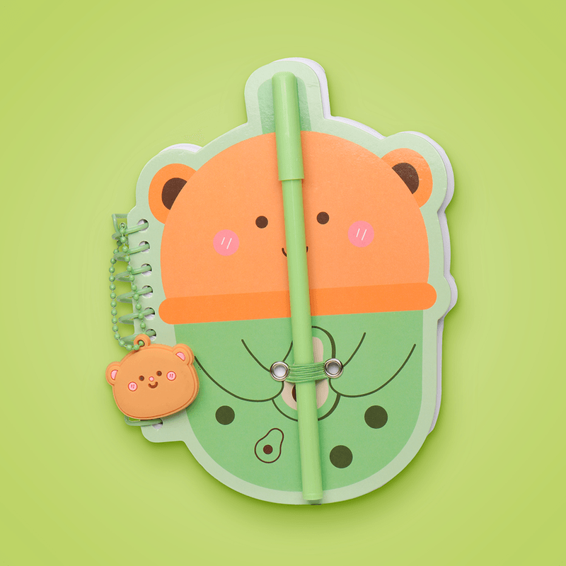 Cuaderno-memo-pad-de-espiral-milk-tea-series-de-little-bear-80-hojas-Miniso-3-7515
