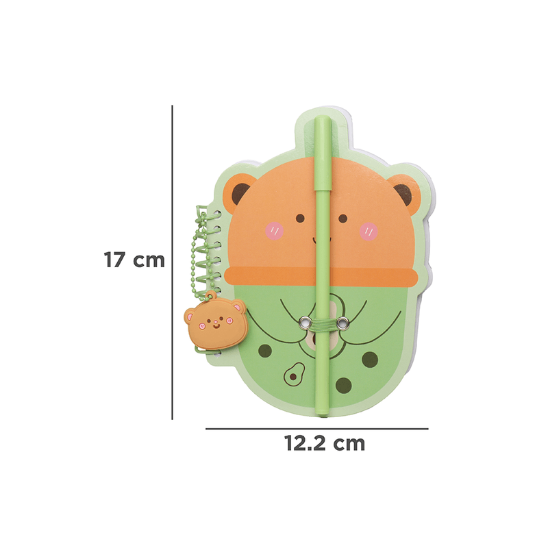 Cuaderno-memo-pad-de-espiral-milk-tea-series-de-little-bear-80-hojas-Miniso-6-7515