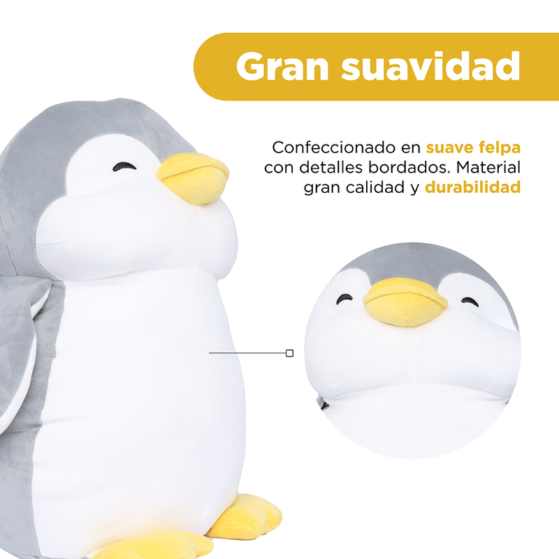 Peluche-de-ping-ino-gris-Miniso-5-294