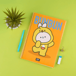 Libretas-y-cuadernos-A4-mini-family-animal-cosplay-series-bunbun-libro-de-alambre-100-hojas-Miniso-2-11595
