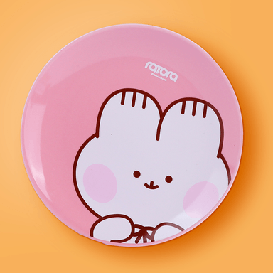 Plato extendido ratora de 7 pulgadas rosa -  Miniso