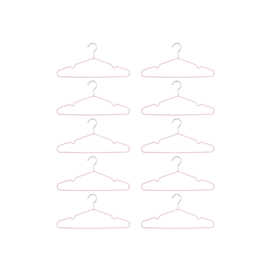 Paquete de ganchos antideslizantes rosa 10 pzs - Miniso