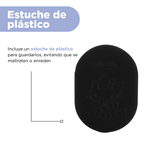 Aud-fonos-con-estuche-de-almacenamiento-ovalado-hello-kitty-2616-negro-Sanrio-9-10099