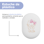 Aud-fonos-con-estuche-de-almacenmiento-ovalado-hello-kitty-2616-blanco-Sanrio-9-10100