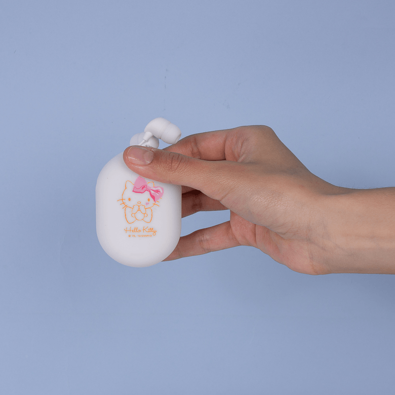 Aud-fonos-con-estuche-de-almacenmiento-ovalado-hello-kitty-2616-blanco-Sanrio-92-10100