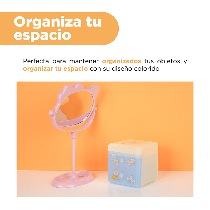 Organizador-de-cajones-de-escritorio-personajes-sanrio-amarillo-Sanrio-5-10126