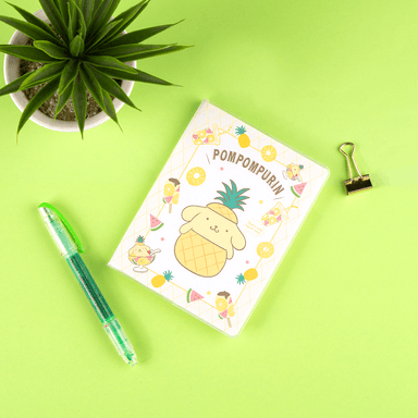 Cuaderno con cobertura eva 64k sanrio characters collection pompompurin 96 hojas -  Sanrio