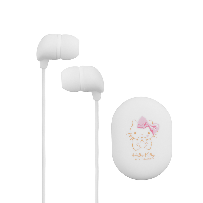 Aud-fonos-con-estuche-de-almacenmiento-ovalado-hello-kitty-2616-blanco-Sanrio-1-10100