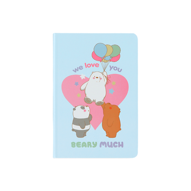 Libreta pasta dura we bare bears a5 azul  -  We Bare Bears