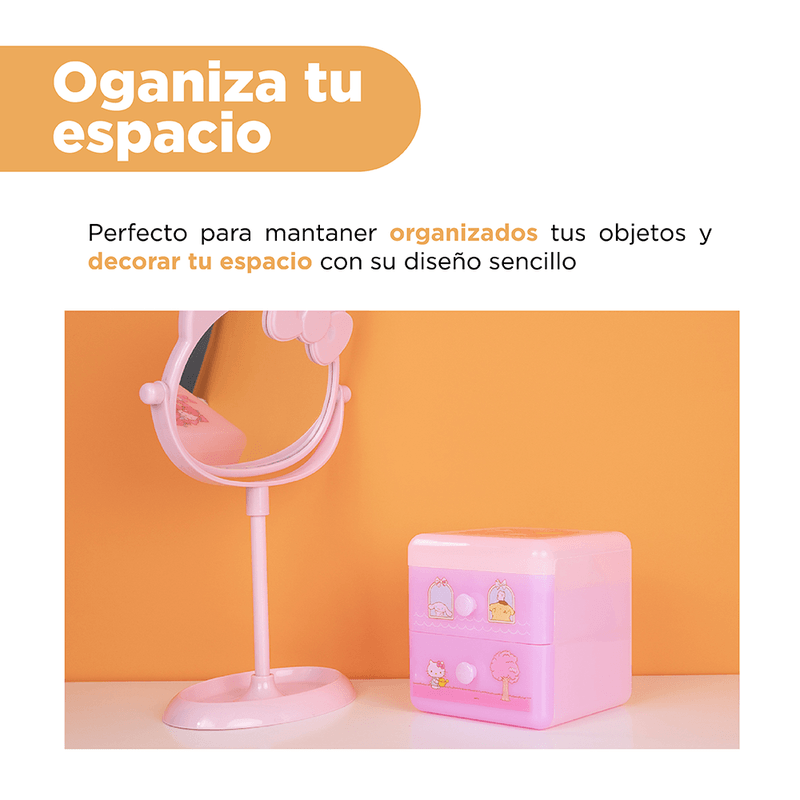 Organizador-de-cajones-de-escritorio-personajes-sanrio-rosa-Sanrio-5-10125