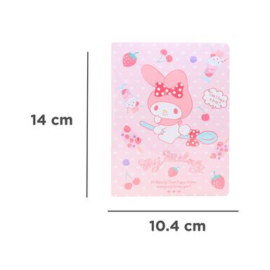 Cuaderno con cobertura eva 64k sanrio characters collection my melody 96 hojas -  Sanrio