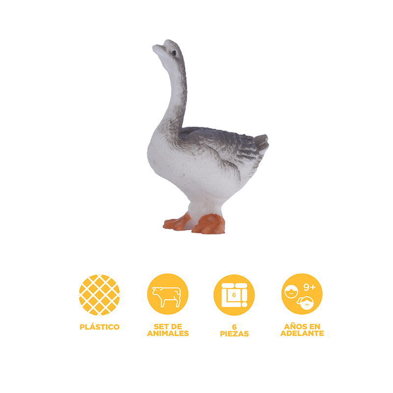 Juguetes-de-figuras-de-animal-6-animales-de-granja-Miniso-4-10208