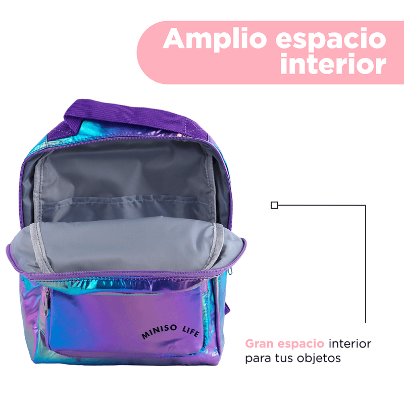 Mochila-de-moda-metalizada-miniso-morada-Miniso-5-14102