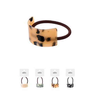 Liga para cabello estampado en forma de arco modelos mixtos - Miniso