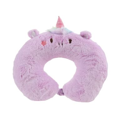 Almohada para viaje unicorn dream de peluche púrpura 30cm -  Miniso