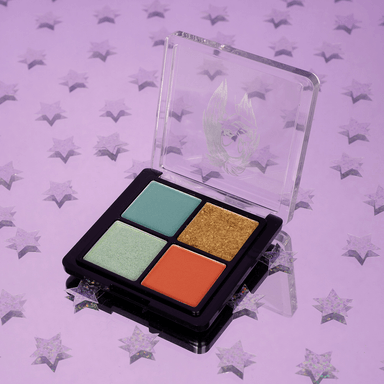 Paleta de sombras de ojos de 4 tonos claros 01 disney villanas collection -  Disney