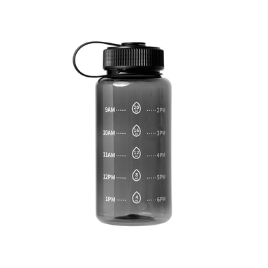 Tomatodo de plástico de agua fria con asa cool 800 ml negro -  Miniso