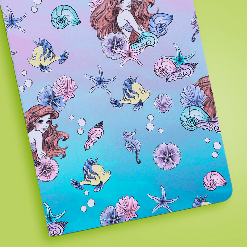 Libretas-y-cuadernos-A5-encuadernado-con-puntadas-concha-40-hojas-21x14-2cm-la-sirenita-Disney-3-14051