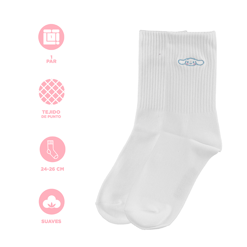 Medias-sanrio-characters-series-cinnamoroll-18-cm-blanco-Sanrio-3-10148