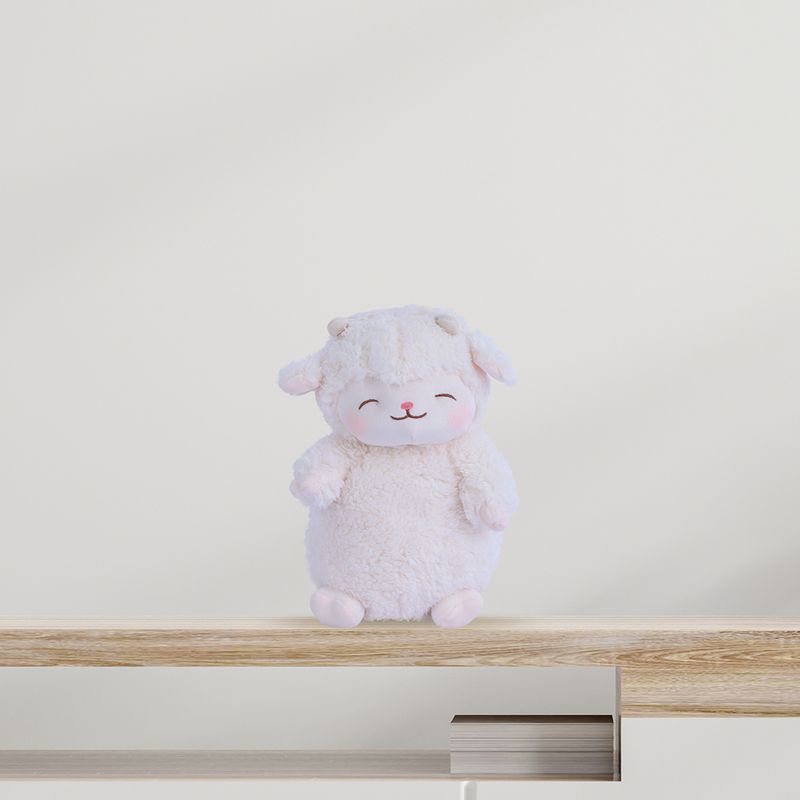 Peluche-cordero-sonriente-beige-14cm-x-16cm-x-27cm-Miniso-7-14478