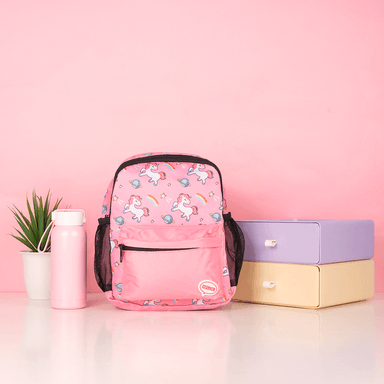 Mochila infantil miniso colección animalitos tiernos ositos rosa -  Miniso