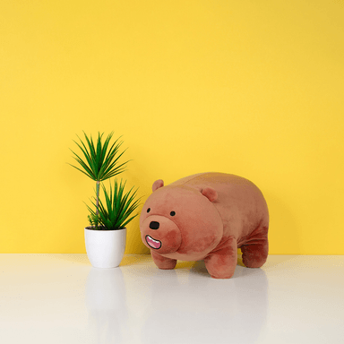 Peluche grizzly 38cm x 15cm x 20cm -  Miniso