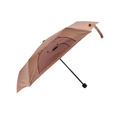 Sombrilla los osos escandalosos colección pardo café -  We Bare Bears