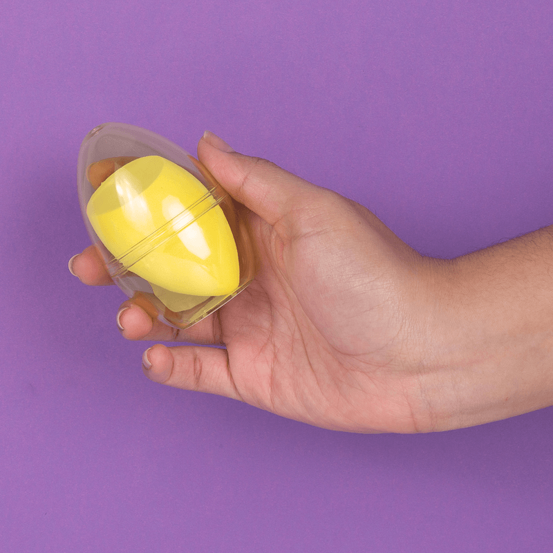 Esponja-de-maquillaje-inclinada-con-estuche-de-viaje-transparente-amarillo-Miniso-5-14487