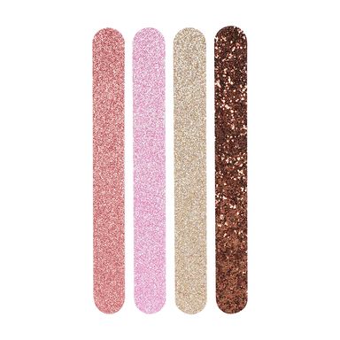 Juego de limas de uñas brillantes sparkling star series (4 piezas) -  Miniso