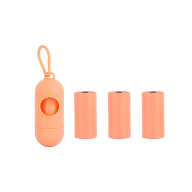 Bolsas con dispensador de la serie macaron 3x20 rosa -  Miniso