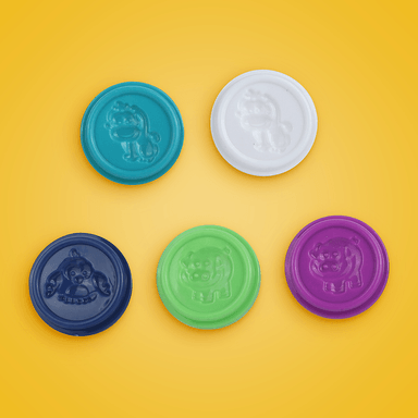 Plastilina set 20 colores, 1 oz 12cm x 5cm x 35cm -  Miniso
