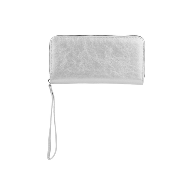 Cartera para mujer miniso metálica con correa plateado -  Miniso