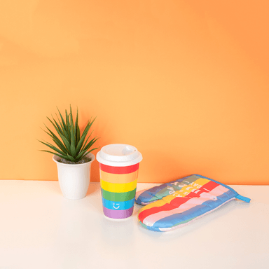 Vaso de café de cerámica serie rainbow 3.0 de 400 ml -  Miniso