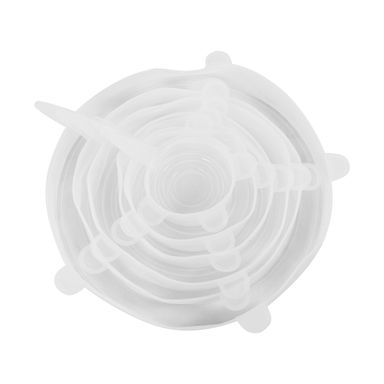 Cobertura de taper de comida de silicona 6 pzas -  Miniso