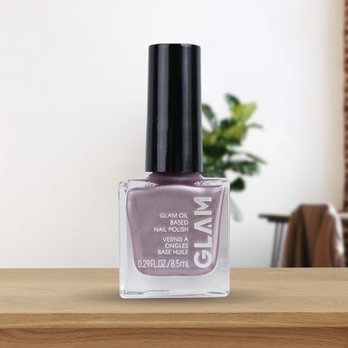Esmalte para uñas a base de aceite rosa metálico -  Miniso