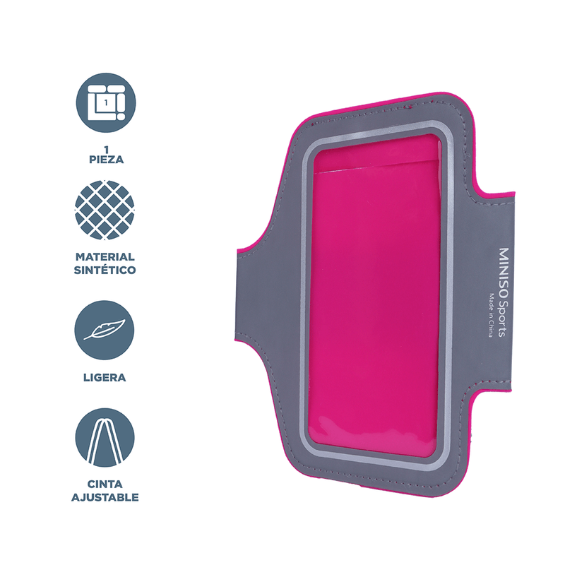 Cangurera-brazalete-deportivo-miniso-sports-spectrum-rosa-Miniso-4-13748