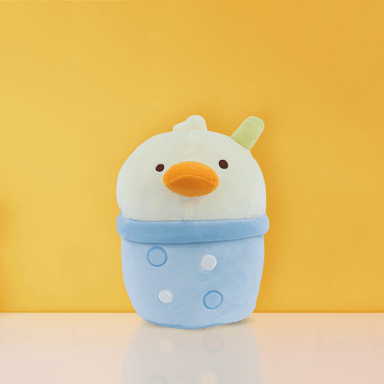 Peluche pato buceador milk tea 35cm -  Miniso