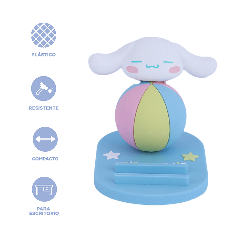 Soporte-para-celular-de-escritorio-cinnamoroll-circus-azul-Sanrio-4-8509