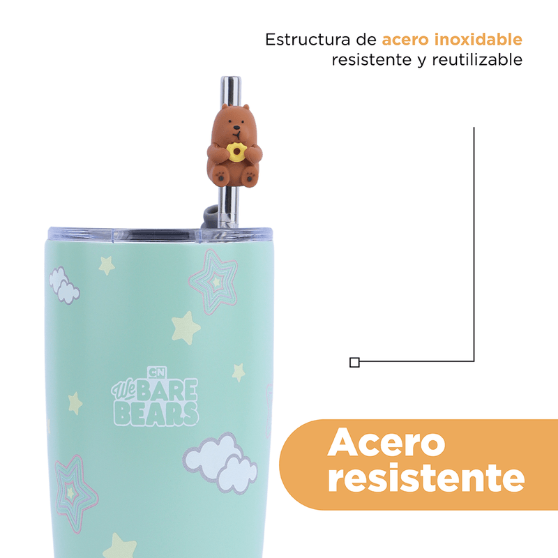 Termo-los-osos-escandalosos-colecci-n-4-0-con-sorbete-530-ml-pardo-8-8x8-8x17-4-cm-We-Bare-Bears-7-13625