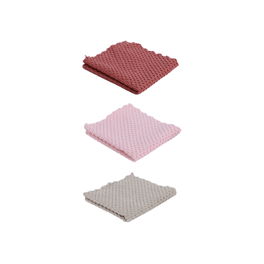 Toalla de limpieza de doble cara 3 pzas - Miniso